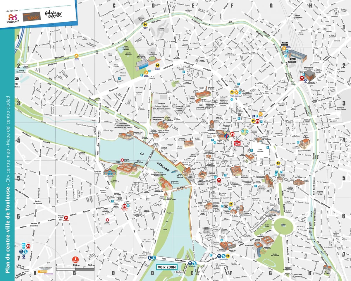 pdf harta e Toulouse