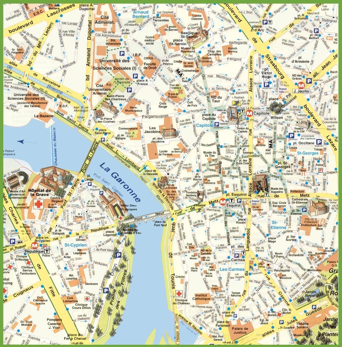 harta e Toulouse