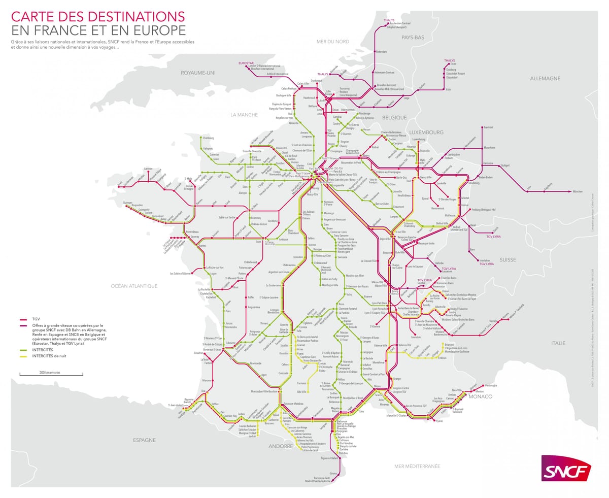 Toulouse stacioni i trenit hartë